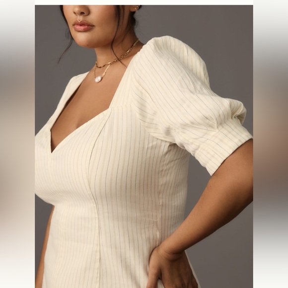 Worn once for my birthday party then washed. Anthropologie Pilcro Dress. - Picture 3 of 11